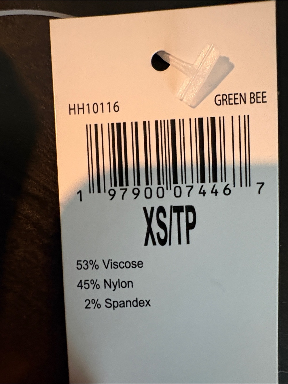 NWT Green Ribbed Tank Top - Picture 4 of 4